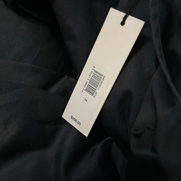 NWT! Banana Republic Black Poplin Cut-Out Maxi Dress - Multiple Sizes 🦚 - Picture 5 of 8